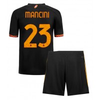 AS Roma Gianluca Mancini #23 Tredjedraktsett Barn 2023-24 Kortermet (+ Korte bukser)